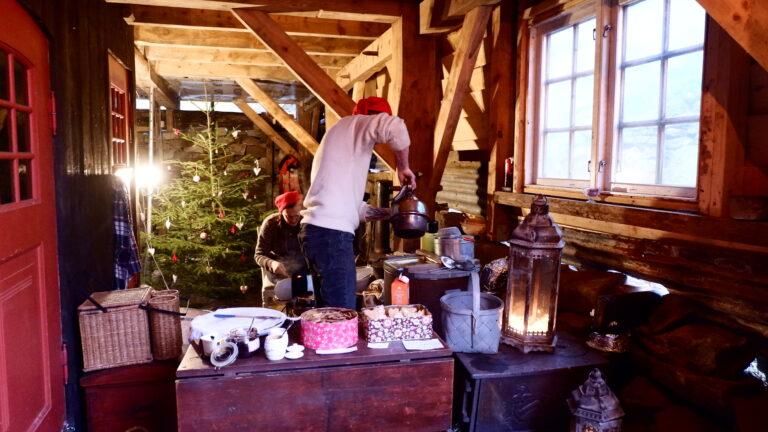 Unser Julemarktstand