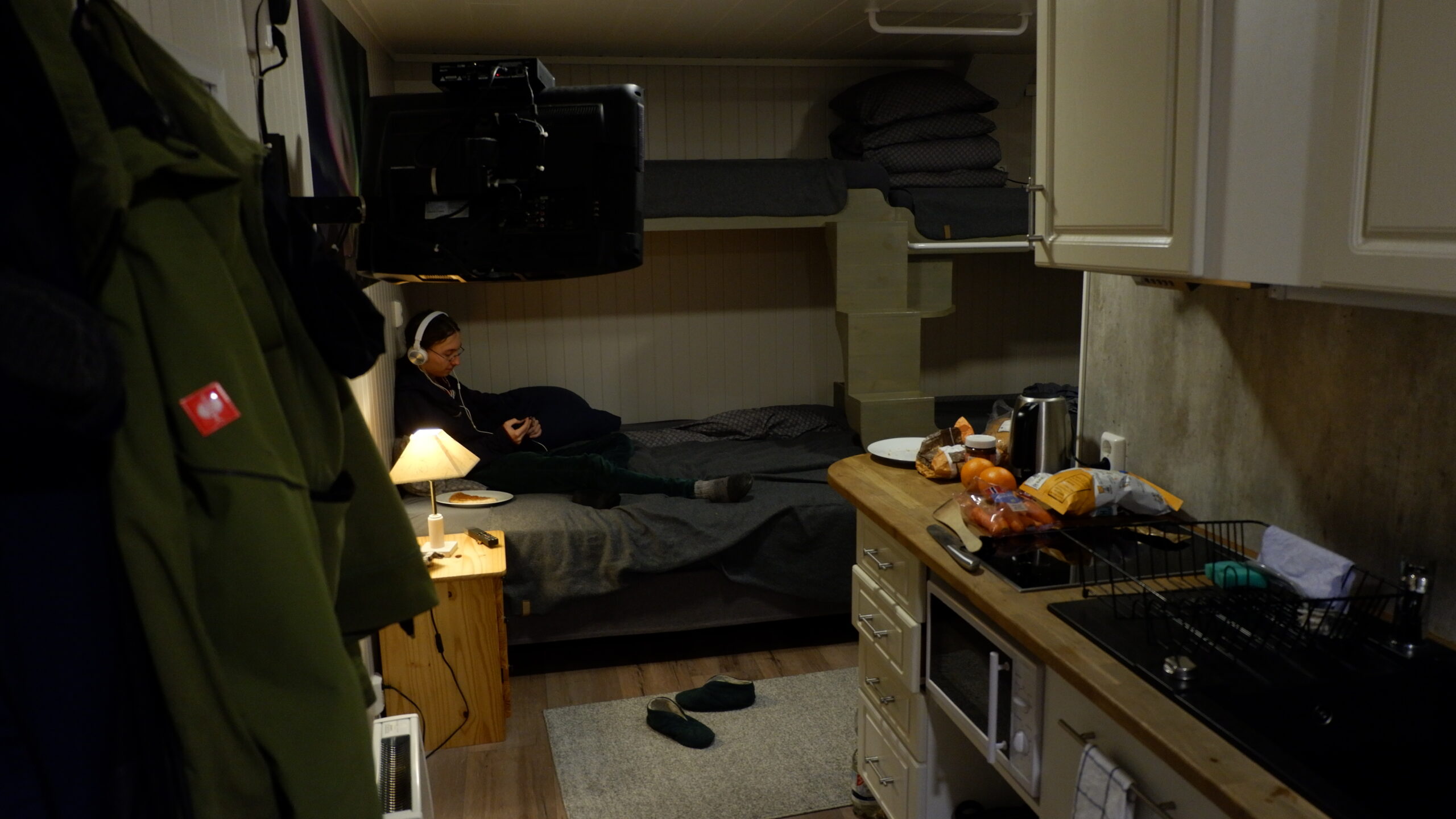 Unsere Unterkunft in Honingsvag